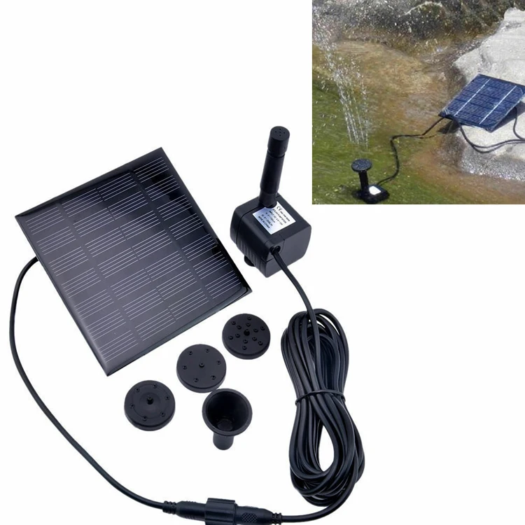 China Solar Waterfalls Garden Pump Fountain Pumps Submersible Filter ...