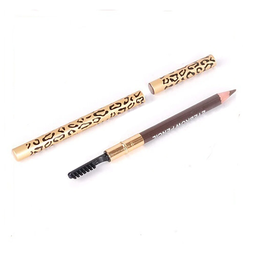 

Custom Label Eyebrow Pencils Waterproof Longlasting Eyeliner Eyebrow Eye Brow Pencil Brush Makeup
