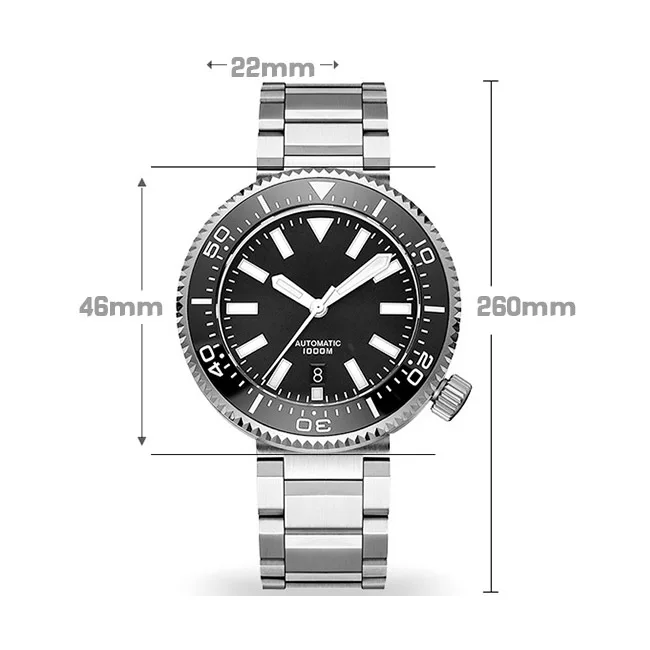 

Top End Quality MensWatches In Wristwatches Luxury Divers Watch Stainless Steel Watched Men Wrist Automatic Watch