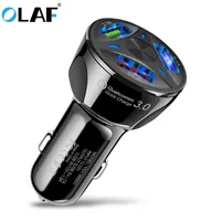 

Wholesale Quick Charge 3 Port USB Car Charger Portable QC 3.0 Phone Charger