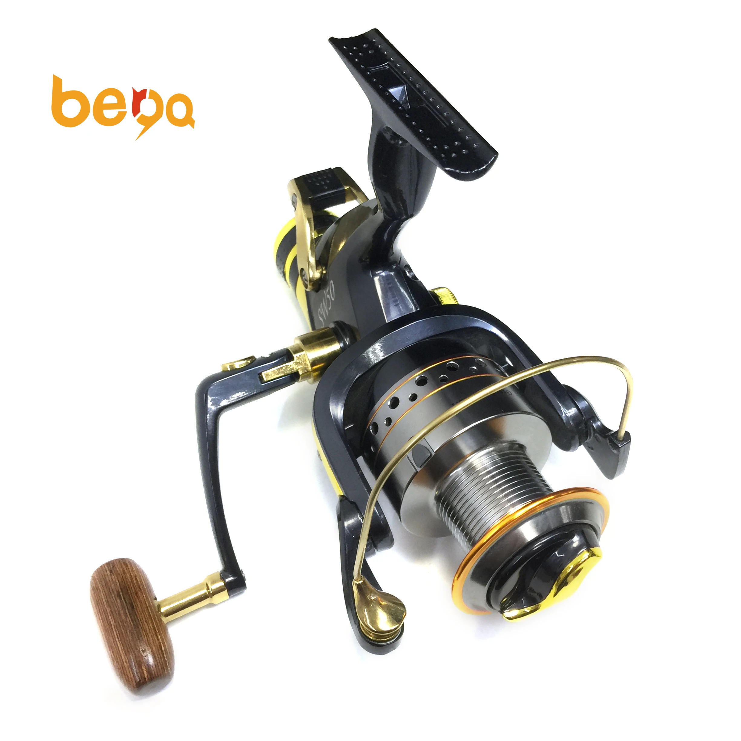 

9+1BB Front Release And Rear Release Force Double Brake 5000 6000 Fishing Tackle For Carp Double Loading Spinning Fishing Reels, Gray, customizable
