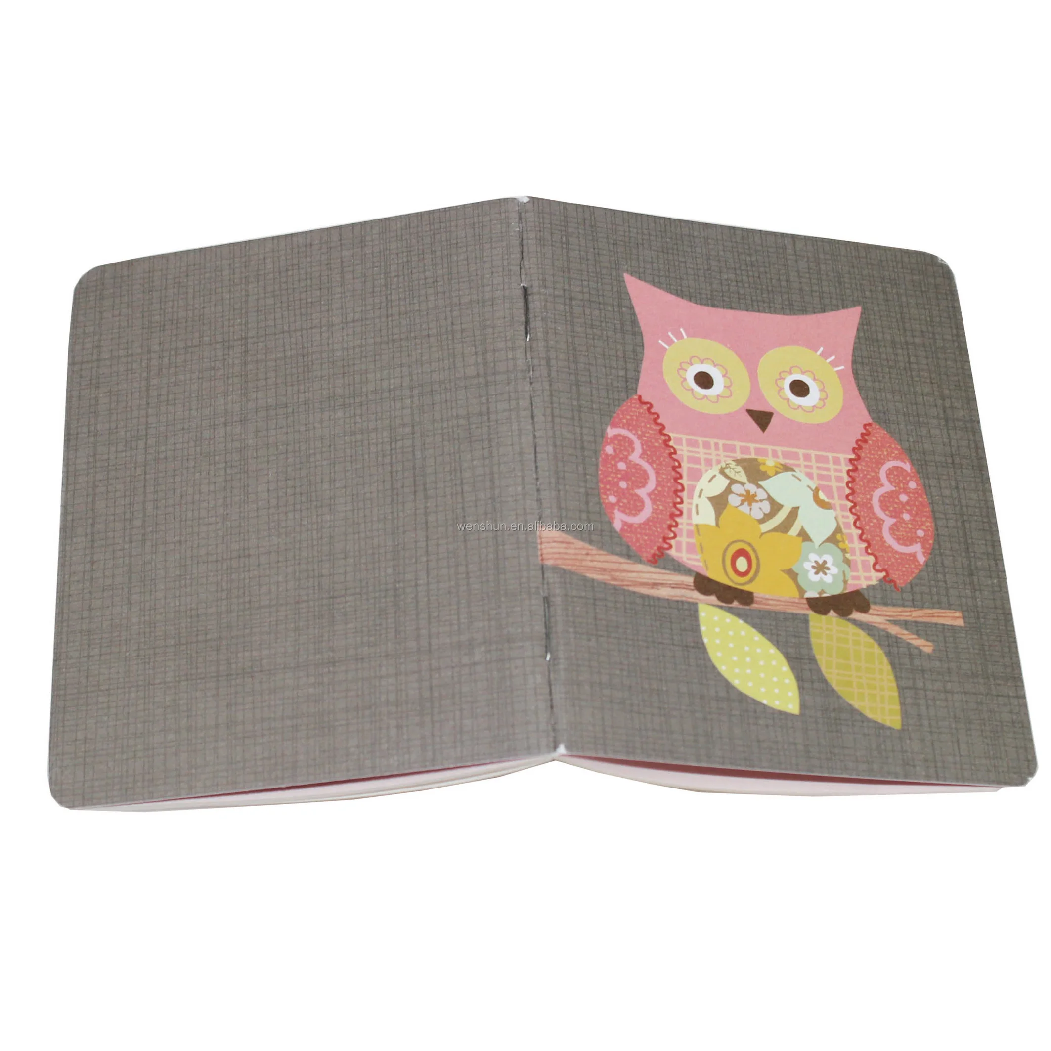 

Customized Saddle Stitch Note Pad Notebook For School Children