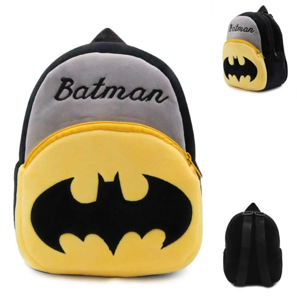 

Custom Logo Fashion Baby Cute Soft 3D Cartoon Kids Backpack With Plush Animal