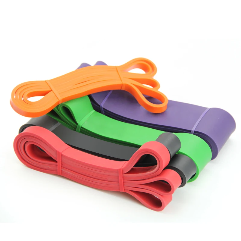 

81.9inch Pull Up Exercise Latex Elastic Resistance Bands Set Yoga Bands Loop for Gym Body Stretch, Red, black, purple, green,etc