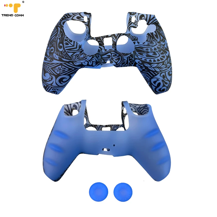 

Custom Dust Proof Games Skin Controller Cover For PS5 Gamepad Silicone Case