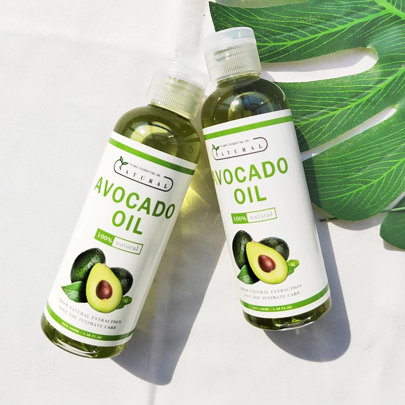 

Wholesale 100% Pure Bulk Carrier Oils Organic Cold Pressed Avocado Oil for skincare