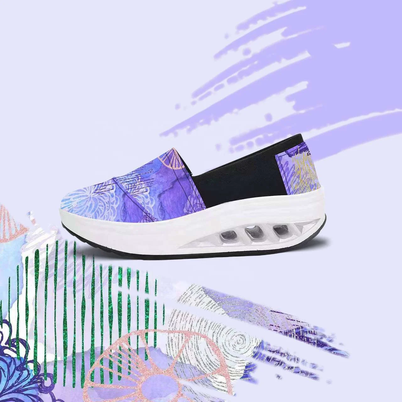 

2022 women height increasing shoes Fashion Sneakers Triple Women's Sport Shoes Women, Customized color