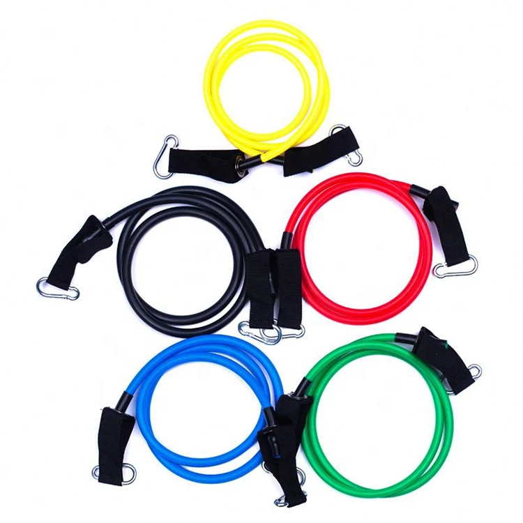 

2022 Disposable Fitness Exercise Pull Jump Rope Resistance Bands Exercise Yoga Gym Elastic Rope, Customized color