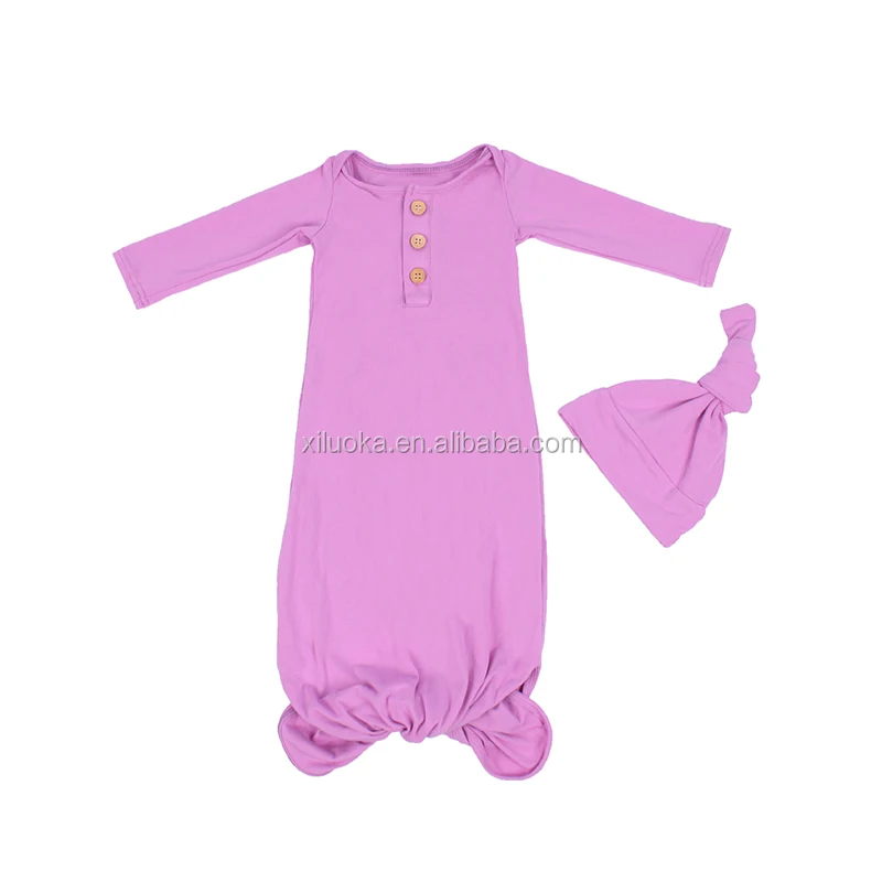 

Toddler Evening Gowns Newborn Sleeping Clothes Solid Cotton Sleeping Bag Baby, Picture