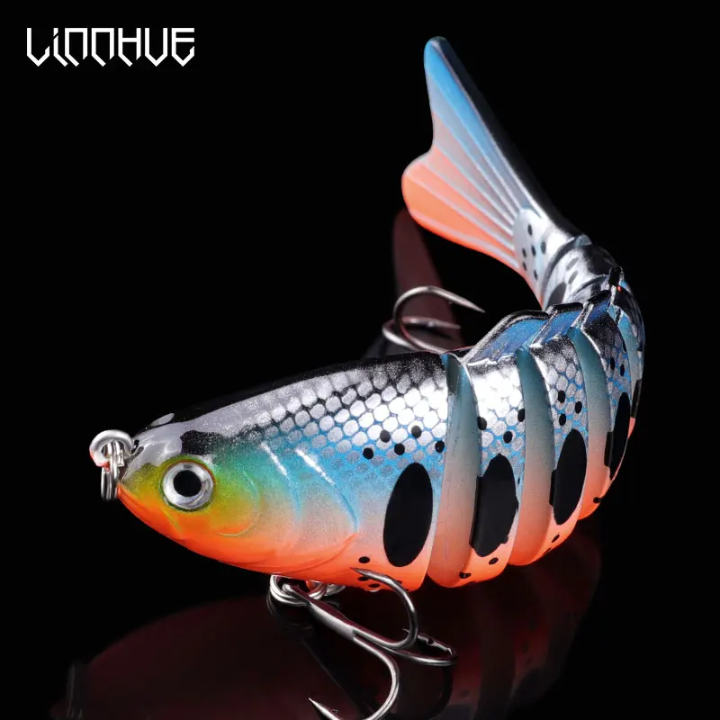 

LINNHUE 10cm 16g Sinking Wobblers Jointed Swimbait Hard Bait Artificial Bait For Pike/Bass Fishing Tackle Lure Fishing Lure, 11 colors available