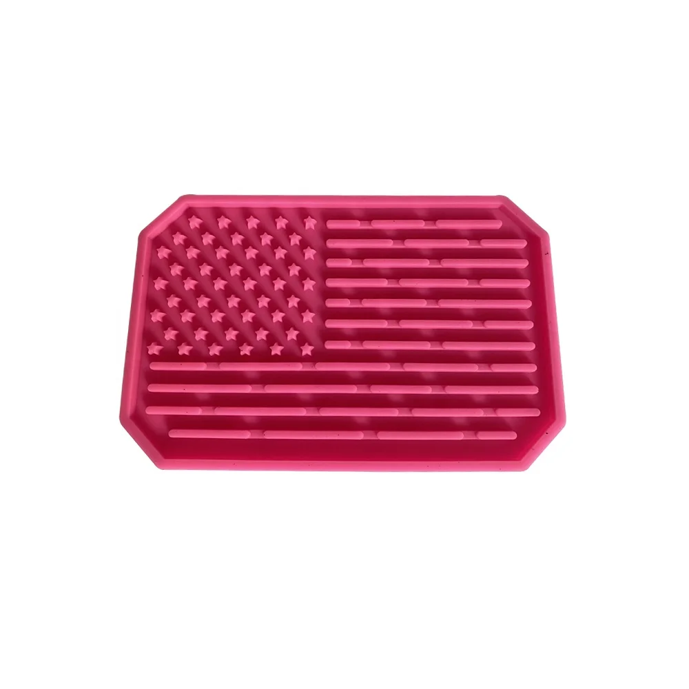 

Amazon Best Selling Products In Usa Pet Feeder Dog Lick Pad Powls Dog Lick Mat Shower Lick Mat Portable Pad For Anxiety, Blue.green.red