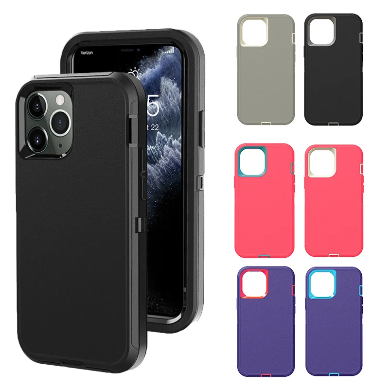 

Armor Case For iPhone X XS Max XR 7 8 6 6S Plus Hybrid Shockproof Phone Case for iPhone 13 12 11 Pro Max Mini Phone Cover