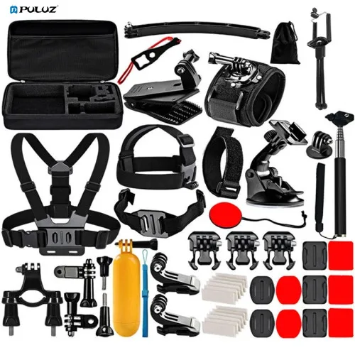 

PULUZ 50 in 1 Accessories Total Ultimate Combo Kits with EVA Case for Gopro Hero 9 Accessories