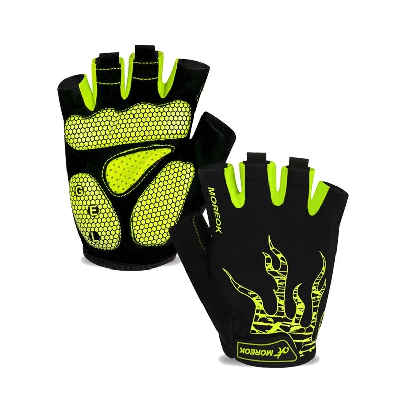

Modern Short finger protective cycling finger cover for adult, Fluorescent green