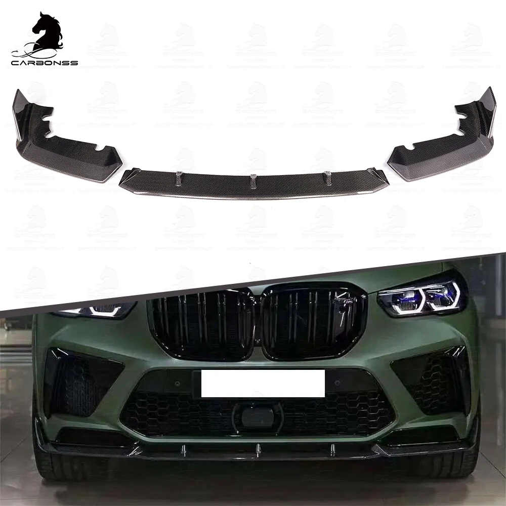 

V Style Carbon Front Lip For BMW F95 X5M Series 2021+