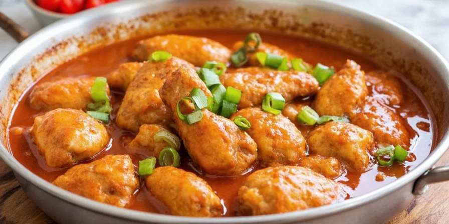 Glazed spicy chicken drumsticks