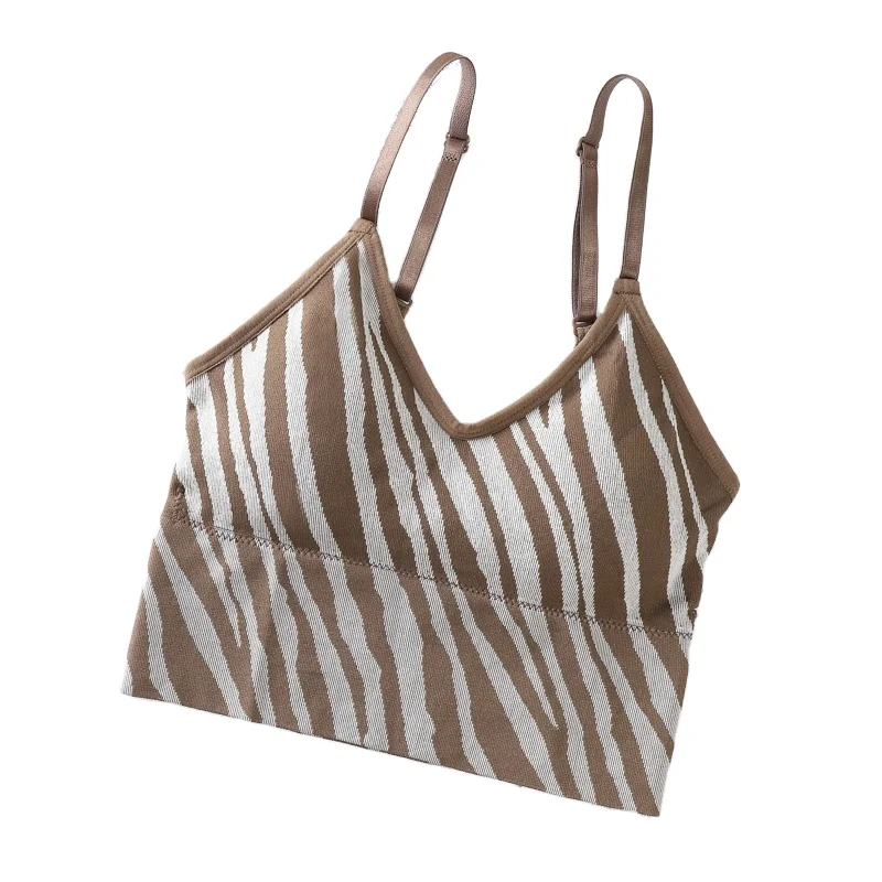 

2021 New lady's seamless underwear sports bra seamless vest hot sale