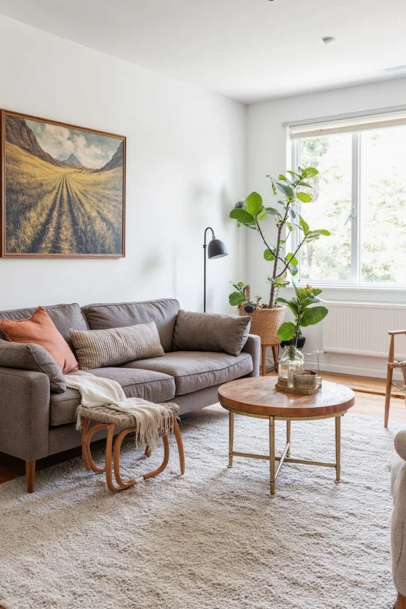 Mix of modular seating and built-in toy cabinets
