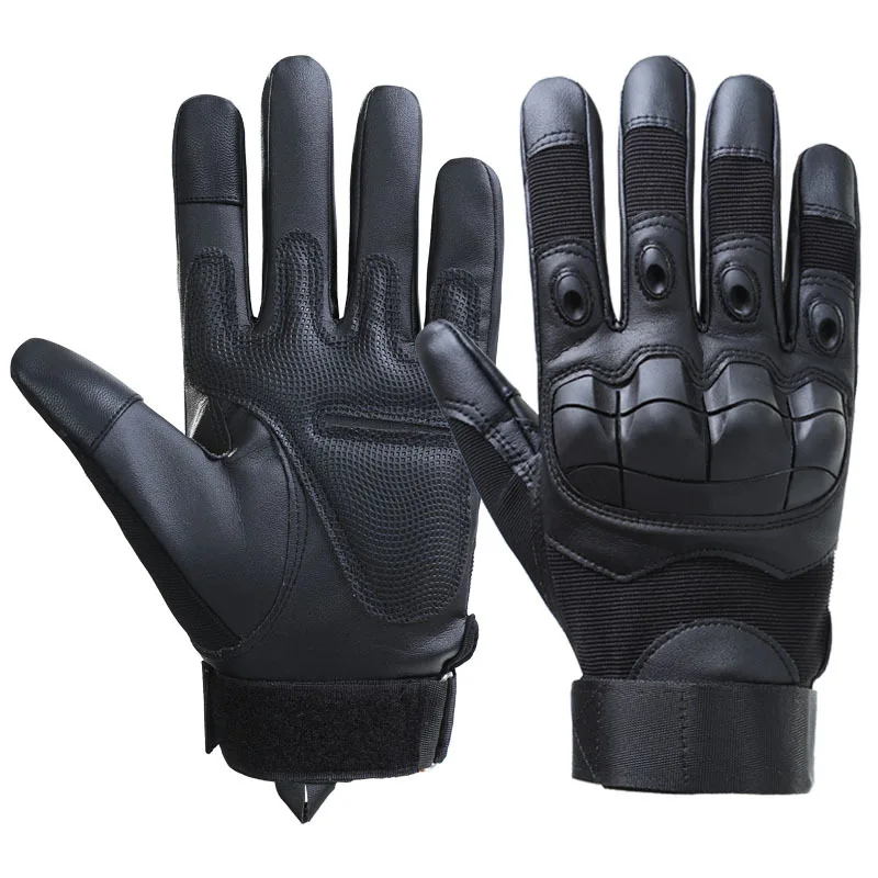 

Tactical Military Army Training PU Autumn Winter Warm Men Protective Gloves Full Finger Racing Cycling Shooting Non-slip Glove