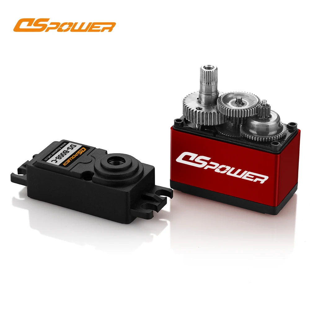 
XiaoR Geek 24KG Extra-High Torque Waterproofed Digital Servo Motor Aluminum Alloy Shell Metal Gears Brushless Motor DS-D008-C 