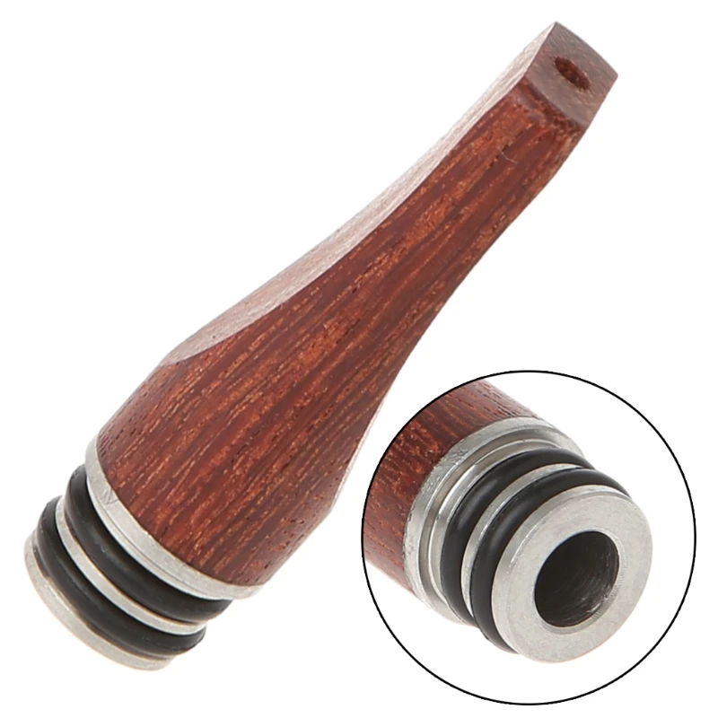

510 Drip Tip Long Wooden Mouthpiece For Electronic Cigarette Atomizer Vape Tank