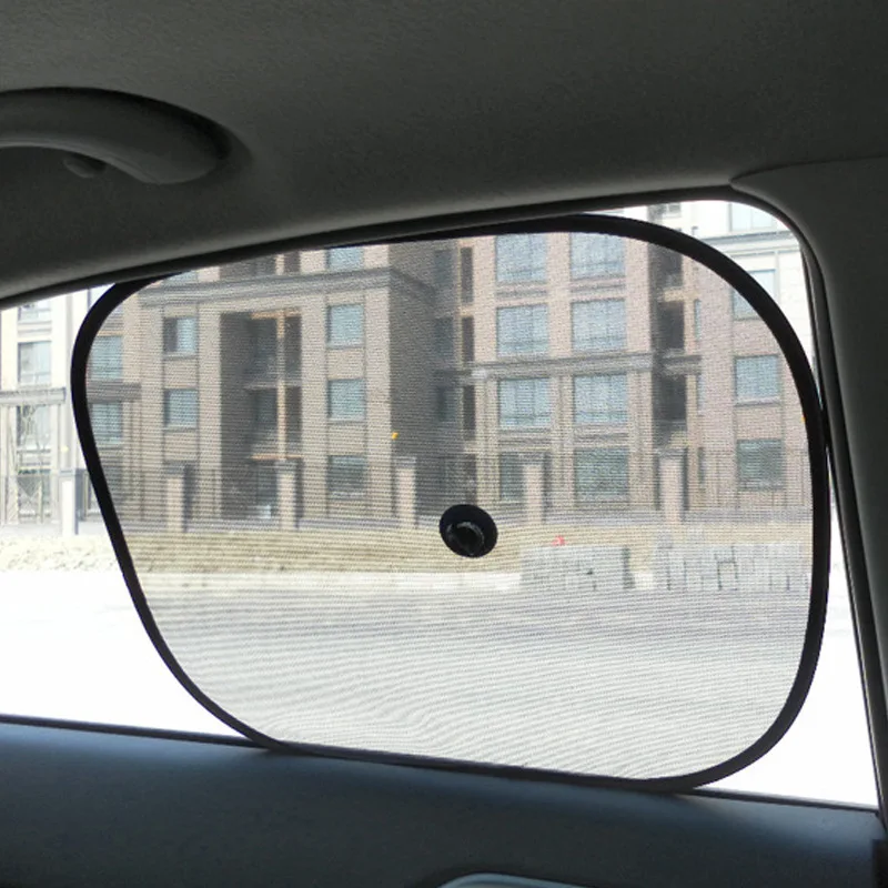 Custom Factory Make Nylon Mesh Simple Car Summer Sunshade Car Sunshade