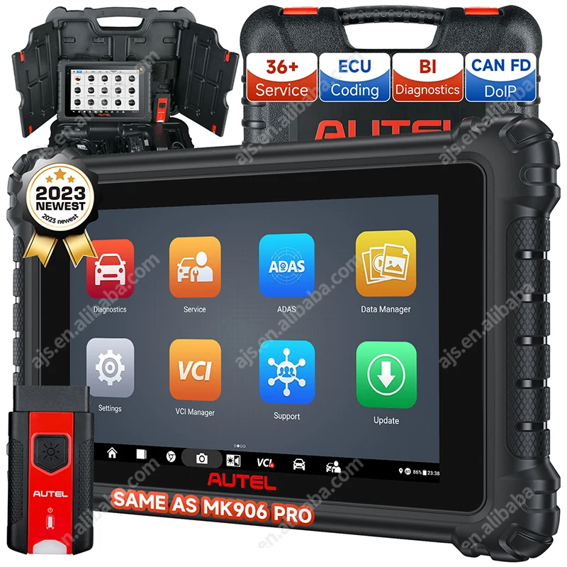 

2023 Autel MaxiCom MK906 Pro Car Diagnostic Tool Advanced Programmer Scanner Automotive Tools altar mk906 pro ts