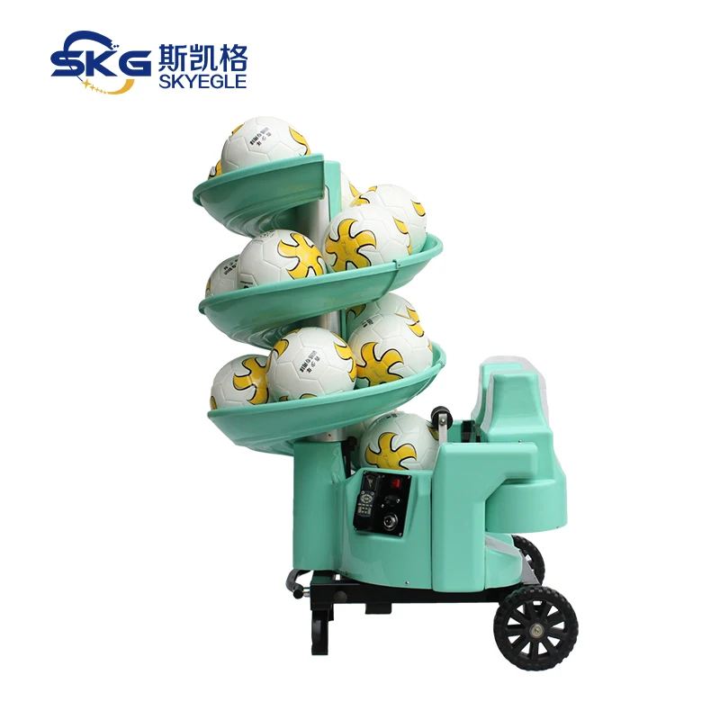 

Auto Feeding Football Launcher Training Machine Smart Shooting Soccer Machine