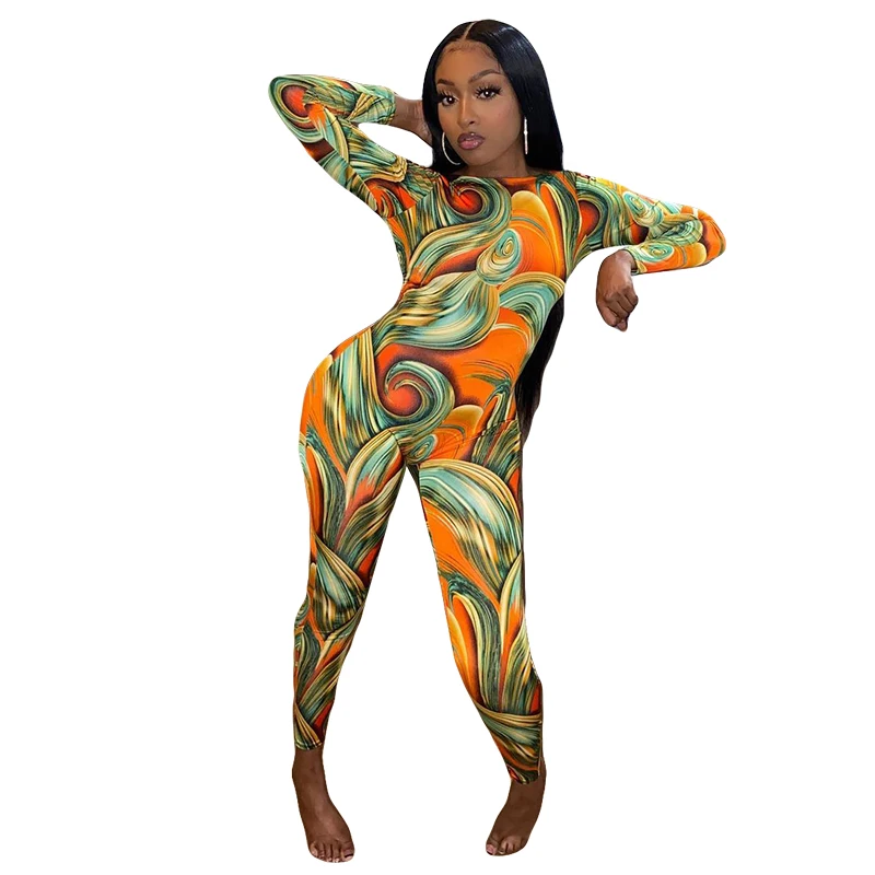 

MS20686 New sleeveless casual jumpsuit tights yoga jumpsuit in patchwork colors