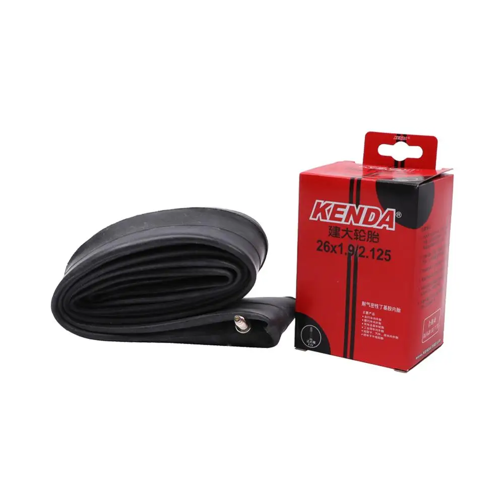 

Widely Used Kenda  Butyl 26 Inner Tube Bicycle For Mountain Road Bicycle, Black