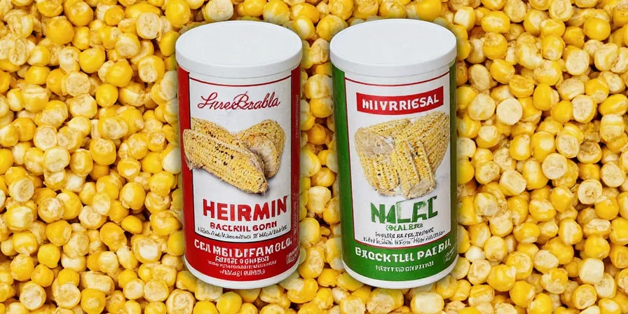 Comparison chart of corn seasoning options