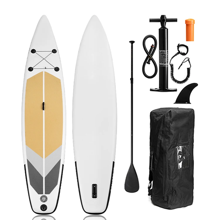 

2021 stand upboard carrier fusion inflatable board cheap stand up paddle board, White
