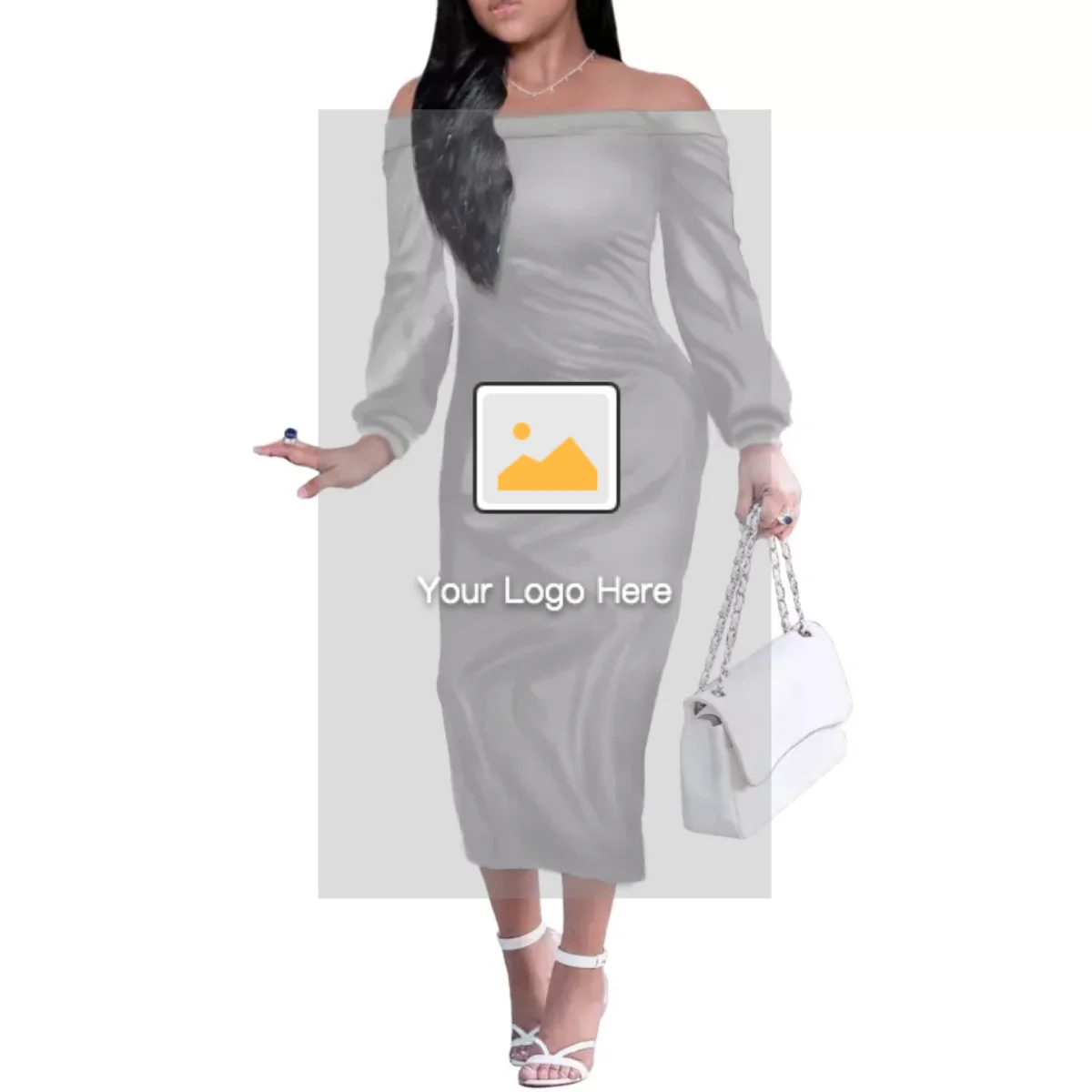 orange summer dresses plus size