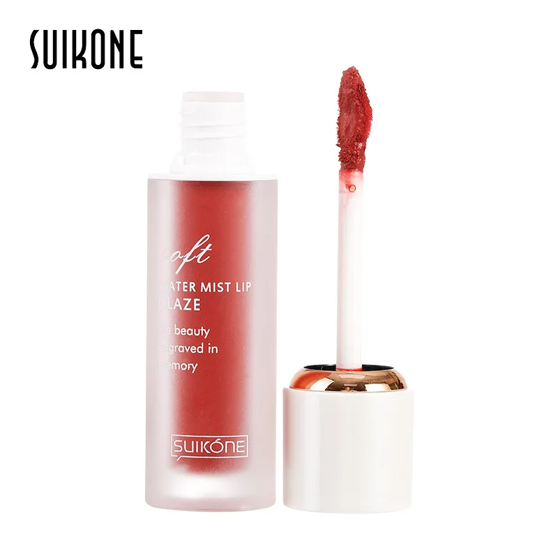 

2022 new fashion transparent water mist tube is not easy to fade custom glossy lip glaze tube