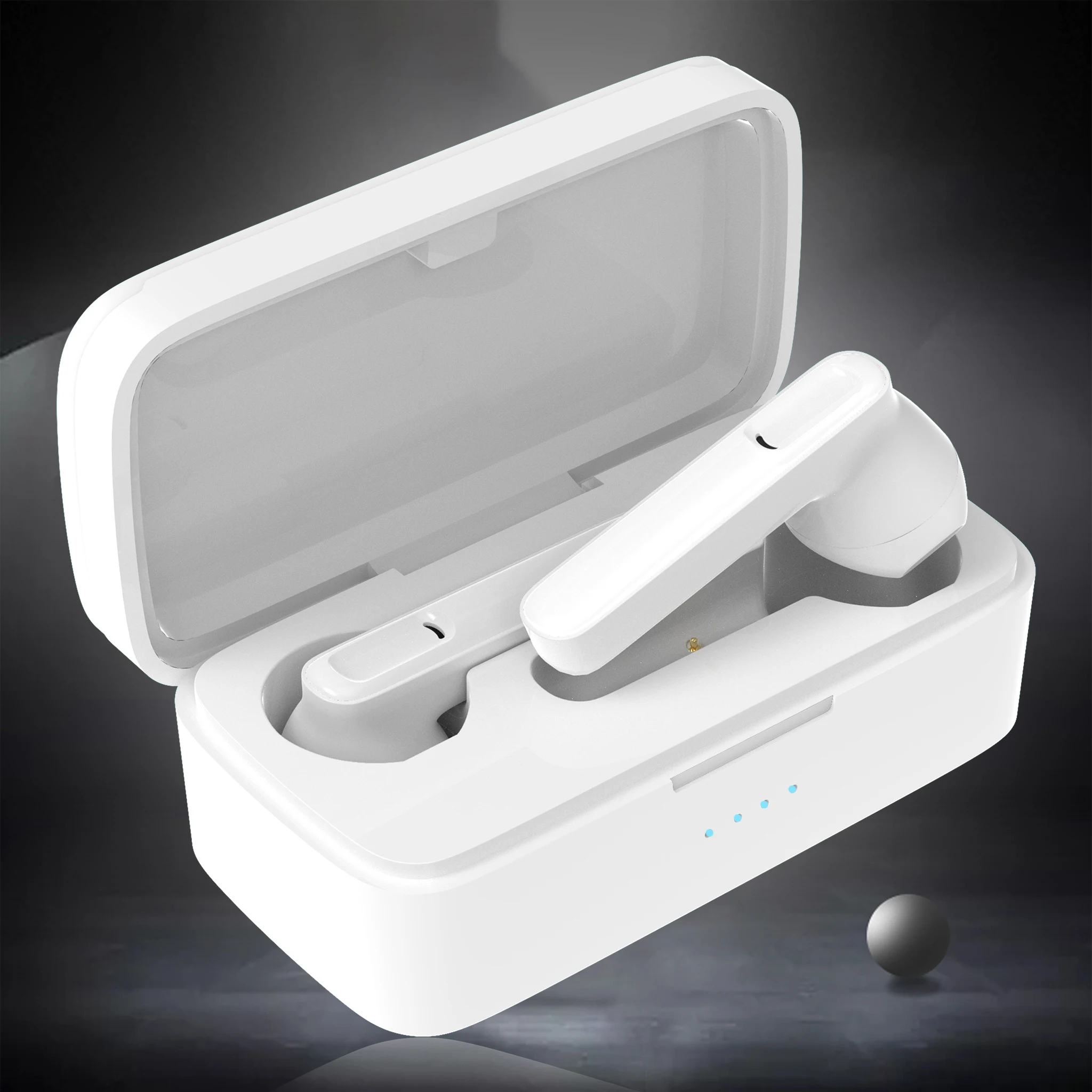 

Tws08 turely wireless stereo auricular power bank sport earbud wireless earphone wireless headphone