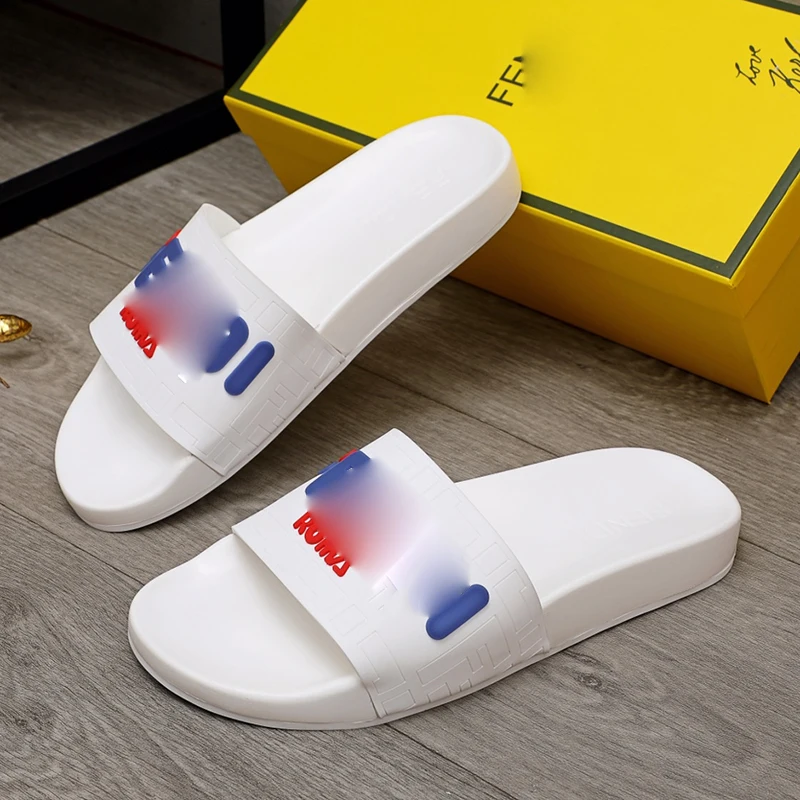 

High Quality Flat Women Slippers Slides Footwear for Men Casual Famous brand designer Sandals