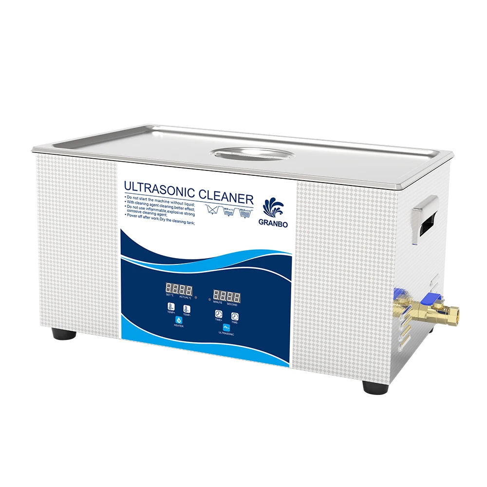 

Industrial use ultrasonic cleaner 22L 480W-900W power for car parts engine exhaust pipe spark plug Oil carbon rust incrustant