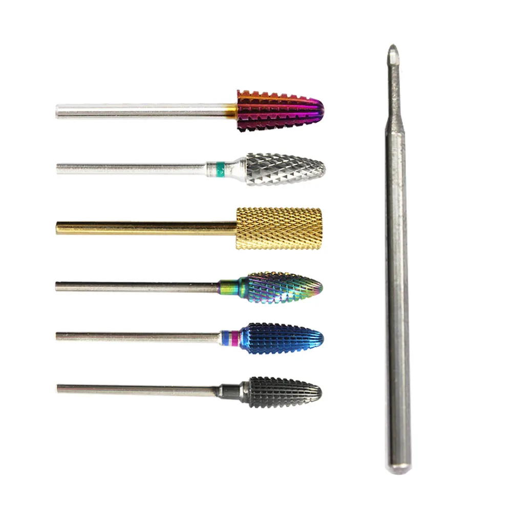 

Tungsten Carbide Nail Drill Bits Electric Manicure Drill Machine Accessories