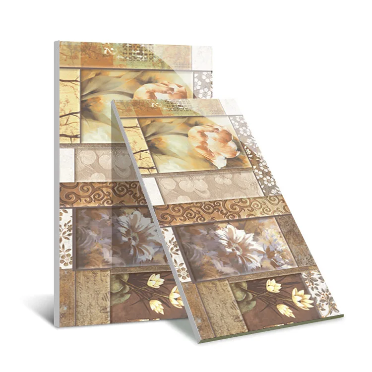 Natural Quartz Glossy Light Beige Interior Cladding Mirror Ceramic Wall Art Tile Importers With