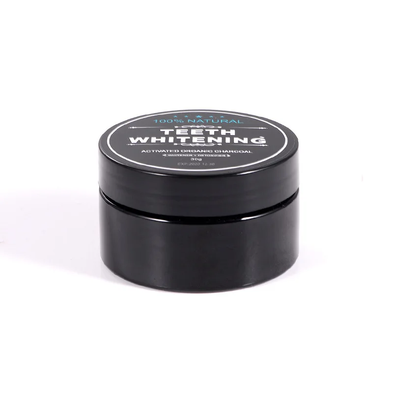 

charcoal powder teeth whitening private label, Black