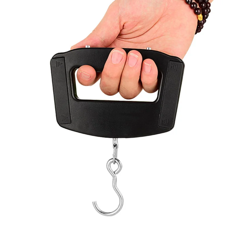 

50Kg Digital Hanging Scale, Hand Digital Scale, Black