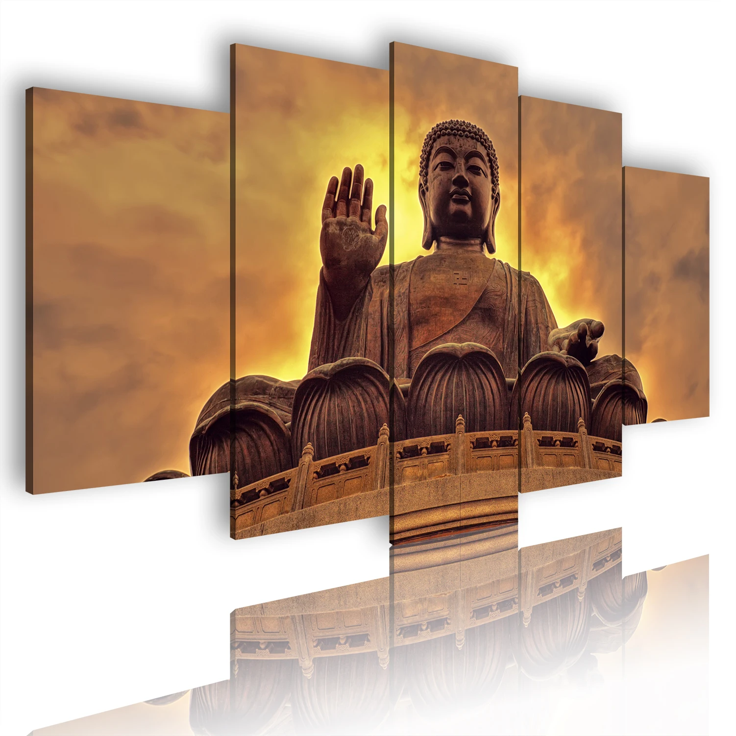 

Tree Painting Canvas Wall Sticker Home Decor Artwork Art Decorative Modern Buddha Abstract Painting Interior Decoration