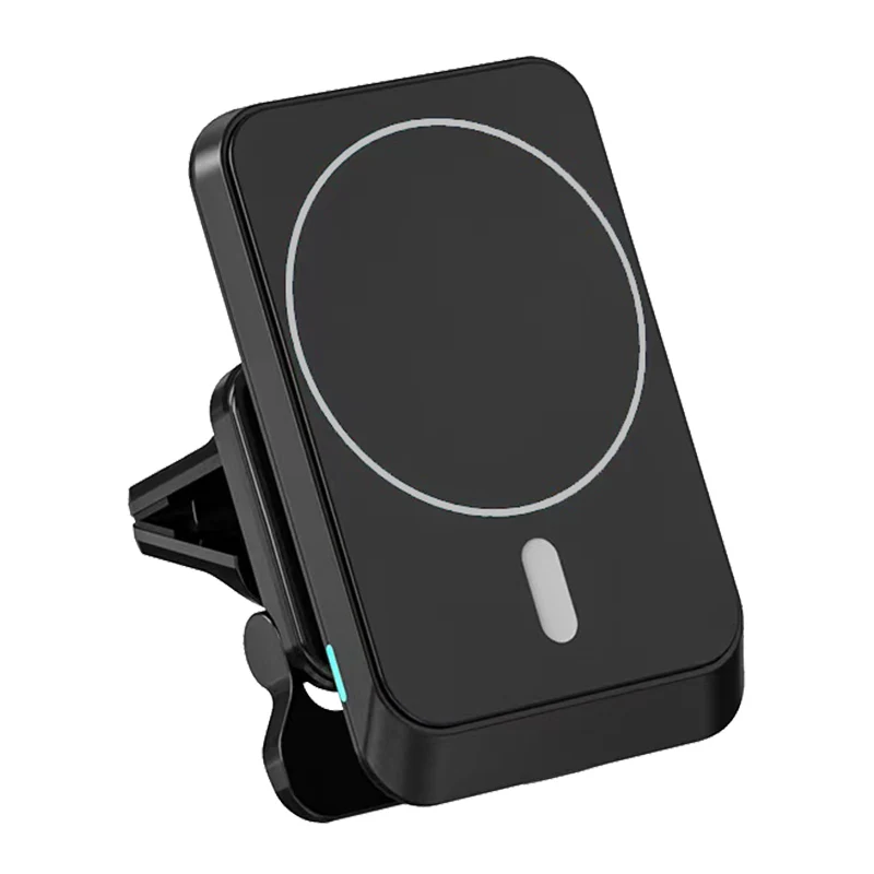 

GTIMLMC Magnetic Car Wireless Charger Holder Qi 15W Fast Charging Magnet Phone Bracket For iPhone 13 and iPhone 12 Pro Max, Black white