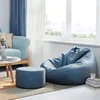 Foam Filled Furniture for Dorm Room Memory Foam with Fabric Cover Bean Bag