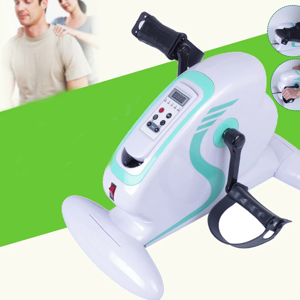 

Online Shop Best Seller 2021Stroke Training Motorized Electric mini exercise bike Portable Foot pedal exerciser for elderly