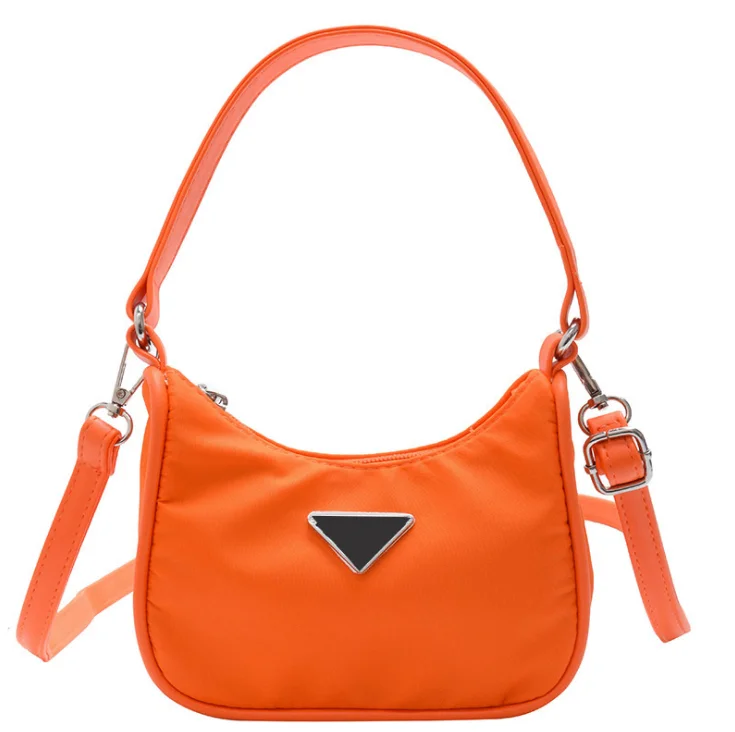 

2021 Popular Fluorescent Color Underarm Bag Western Style Girls Shoulder Bag Satchel, As pic