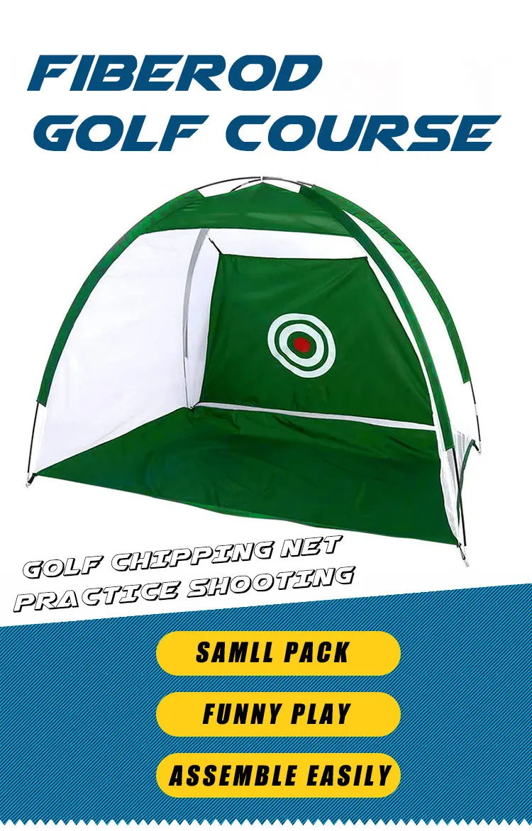 Portable Design Golf Practice Hitting Nets And Mats Golf Tent Practice