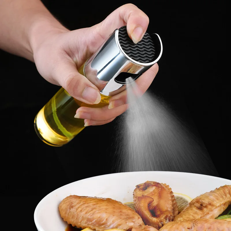 

Amazon Hot Home kitchen tools Olive Oil Spray Bottle Salad BBQ Kitchen Baking Roasting Cooking Olive Oil Sprayer, 3 colors