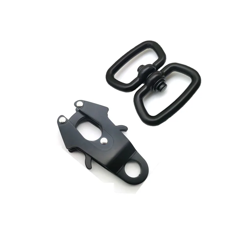 

wholesale adjustable quick side release buckles premium dog collar metal buckle, Black