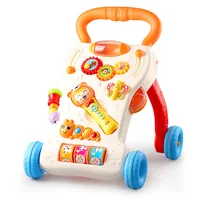 

2302 Multi-function Baby Walker Hand Push Baby Toy Car For 6-18 Months To Prevent Rollover For Boys And Girls trolley